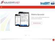 Tablet Screenshot of kalkomp.net